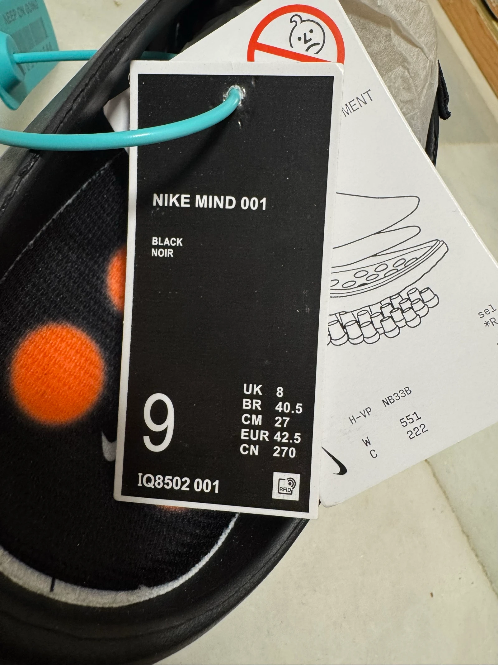 Tênis Nike Mind 001 pretos – photo 9
